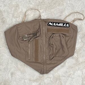 NWOT Namilia Tactical Corset Top Medium Size